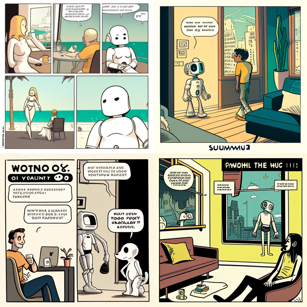 AI & Human, coliving, future world, snoppy com ...