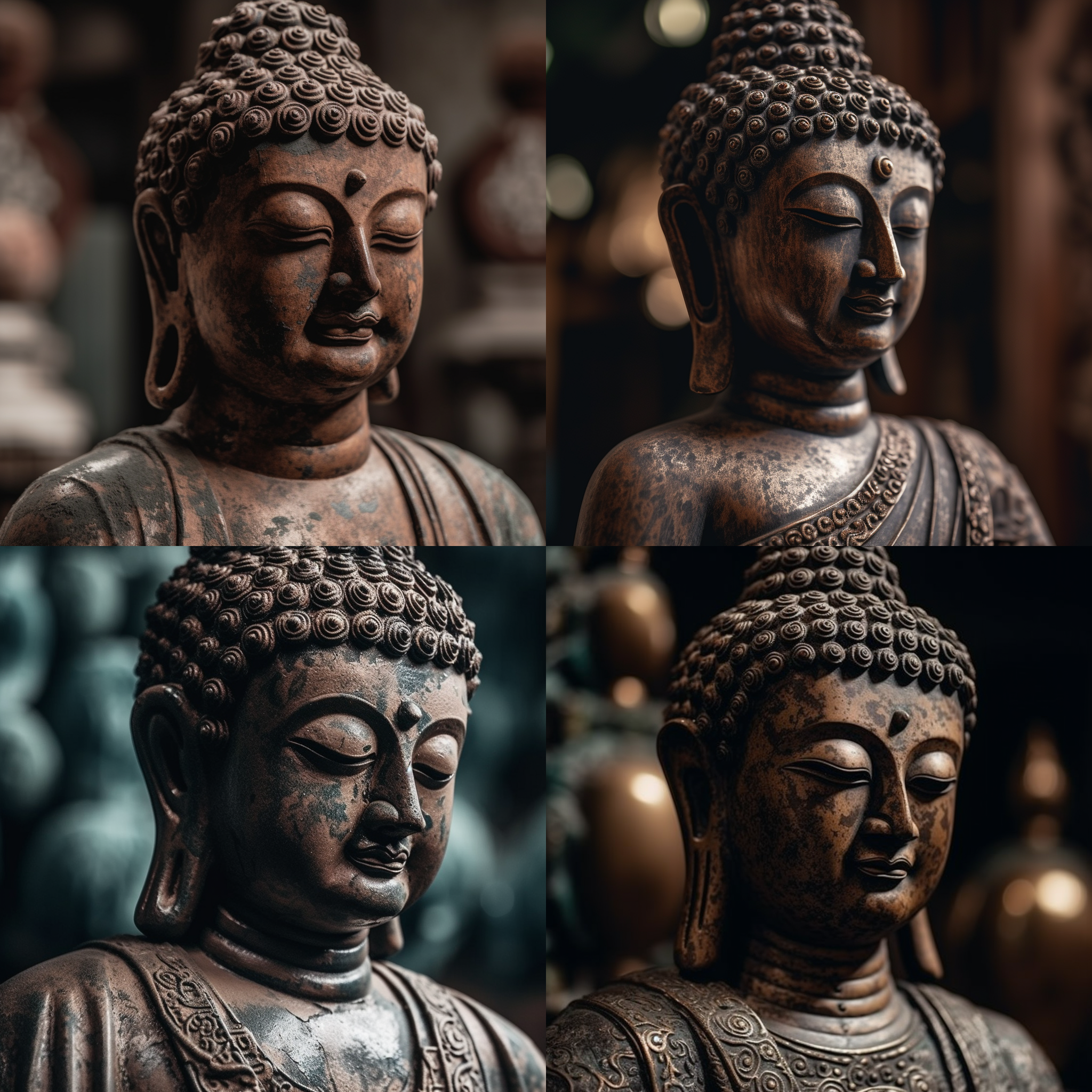 close up, buddha statue, real photo, 8k, detai ...