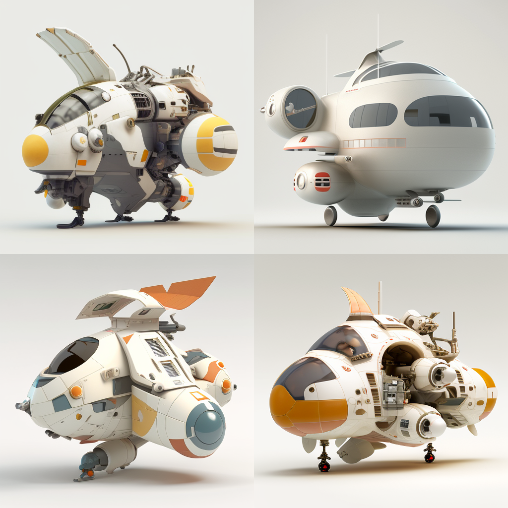 one-man flight vehicle, Designed by Toriyama A ...